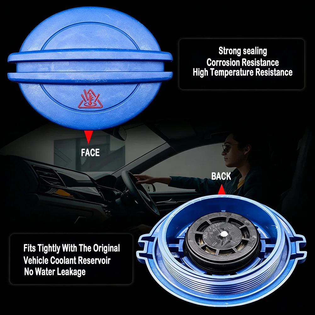 Car Coolant Cap 1J0121321B 3B0121321 Radiator Expansion Tank Pressure Cover Cooling System Part for Audi VW Skoda Seat