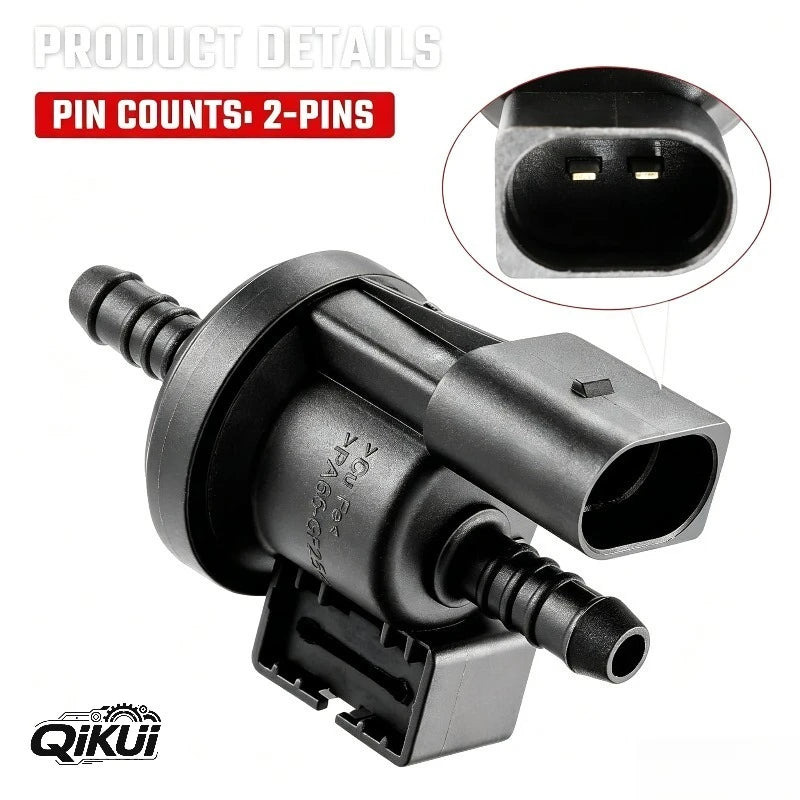 06E906517A EVAP Vapor Canister Purge Valve Solenoid Assembly Compatible With for Volkswagen VW Touareg Audi A4 A6 0280142431