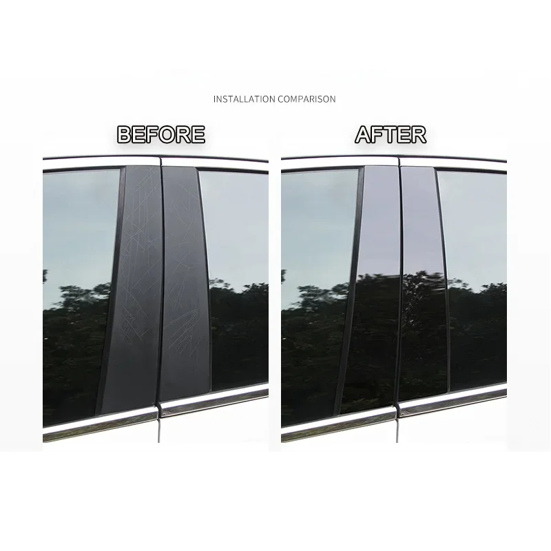 Car Pillar Posts Door Window Trim Stickers Styling For Opel Antara Vauxhall Antara Insignia A Buick For Chevrolet Captiva Sport