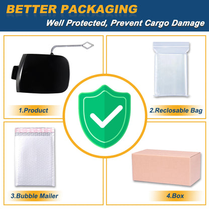 Front Bumper Tow Hook Cap Towing Eye Cover For Mini Cooper S F55 F56 F57 Right Side 2016 2017 2018 51117337796  Car Accessories