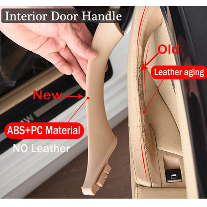 For BMW 5 series F10 F11  Interior Car Left Right Handles Passenger Door Inner Panel Pull Trim Cover