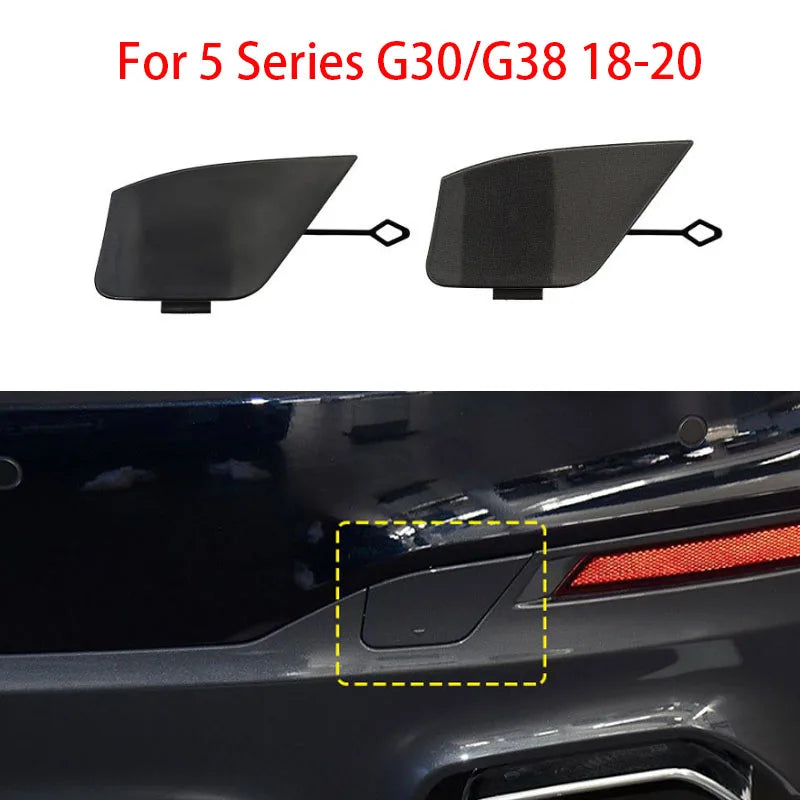 For BMW 5 Series G30 M sports rear bumper trailer cover towing hook hole cover 51128068353