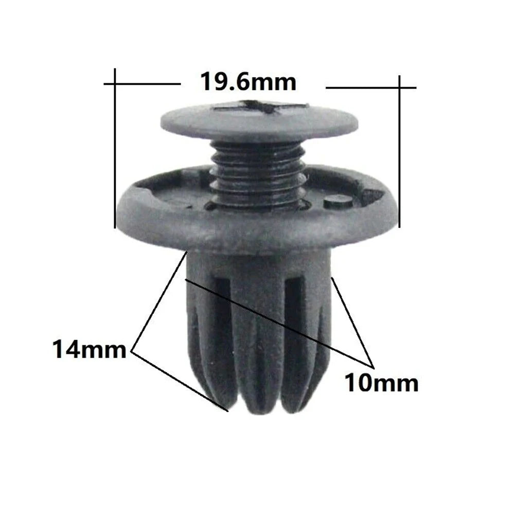 Secure and Easy Installation Inner Wheel Arch Liner Fastener Clips for BMW For Mini For Cooper R50 R52 Set of 30