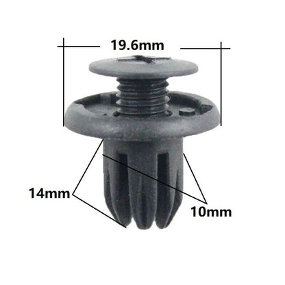 Secure and Easy Installation Inner Wheel Arch Liner Fastener Clips for BMW For Mini For Cooper R50 R52 Set of 30