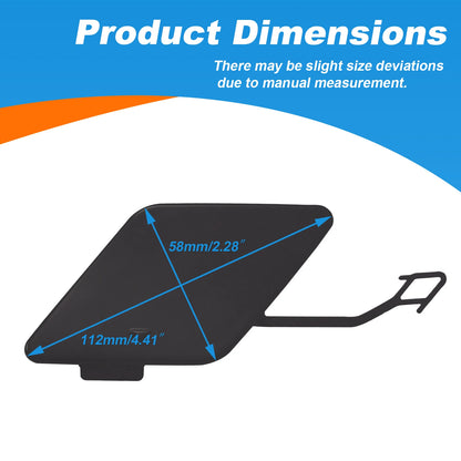 Rear Bumper Tow Hook Cover Cap Towing Eye For BMW F30 3 Series 320i 328i 335i Accessories 2012-2015 51127312748 51127301464