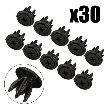 Secure and Easy Installation Inner Wheel Arch Liner Fastener Clips for BMW For Mini For Cooper R50 R52 Set of 30