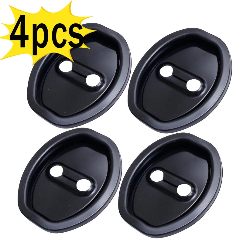 Universal Car Door Lock Shock Absorbing Damping Sealing Pad Silent Replacement Accessories Auto Vibration Absorber Rubber