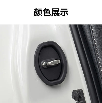 4 pcs Extendable Car Door Lock Covers Waterproof Rust-proof Protection For Opel insignia Astra H G J Antara vectra Vivaro Auto