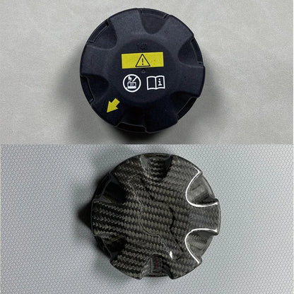 For BMW F01 F02 G11 G12 G01 G02 G05 G06 G07 G80 G82 F80 F82 F90 G20 Expansion Tank Cap Carbon Fiber Coolant Recovery Radiator