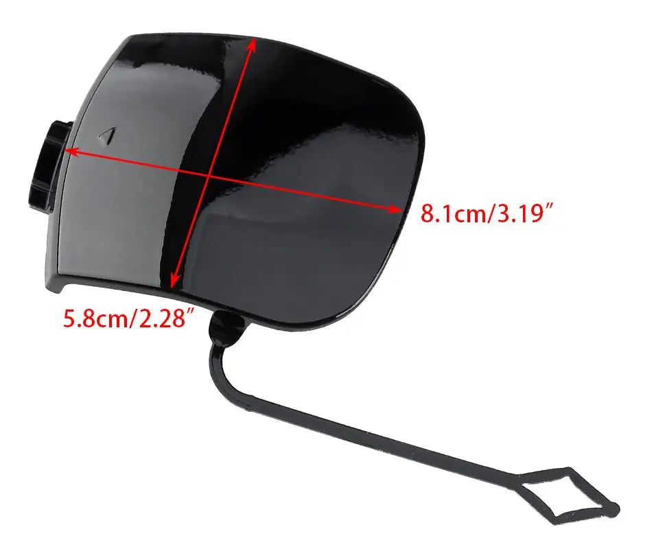 51117337796 Front Bumper Tow Hook Eye Cap Cover Fit for Mini Cooper S F55 F56 F57 Hatchback Convertible Glossy Black