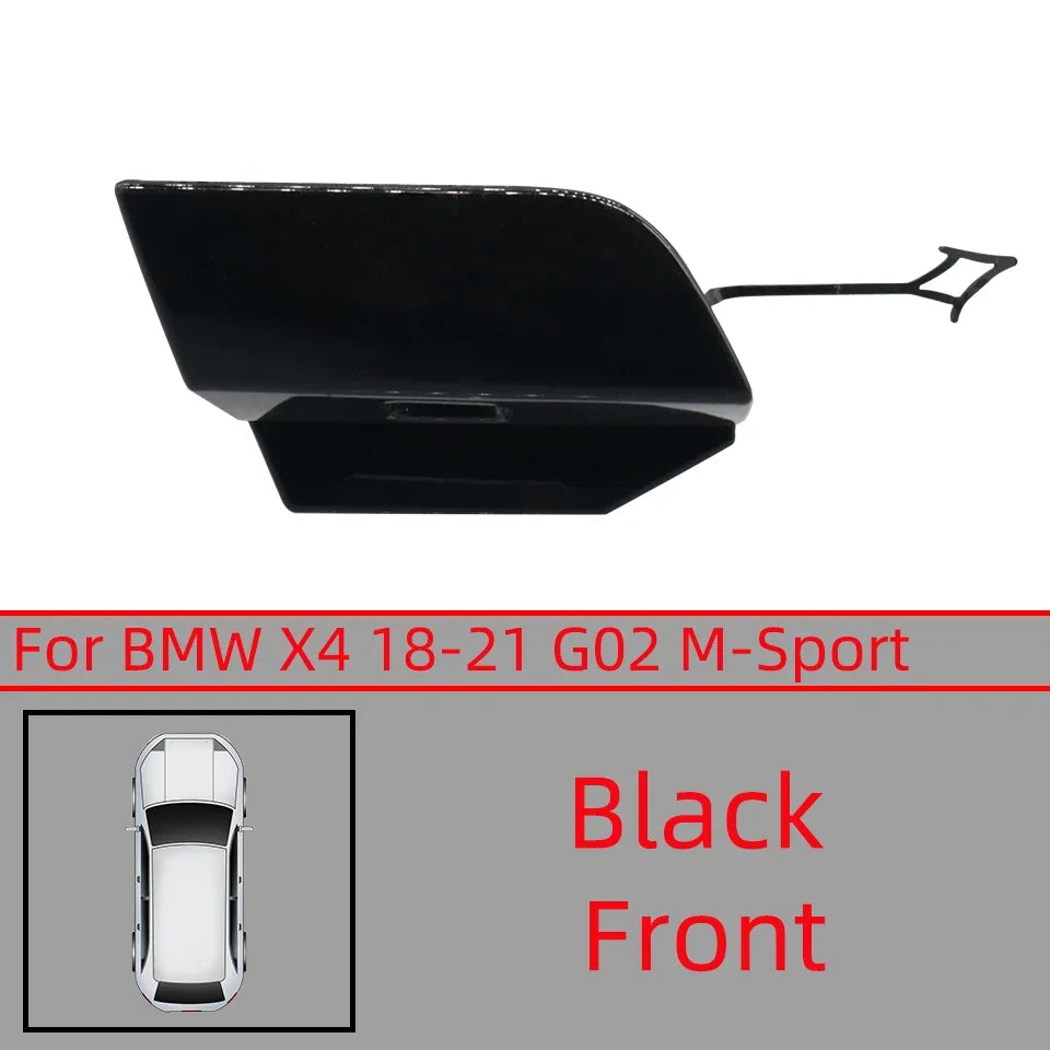 For BMW X4 G02 M-Sport Front Rear Bumper Towing Hook Cover Cap Hauling Shell Lid 2018 2019 2020 2021#51118064606 51128065134