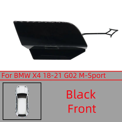 For BMW X4 G02 M-Sport Front Rear Bumper Towing Hook Cover Cap Hauling Shell Lid 2018 2019 2020 2021#51118064606 51128065134