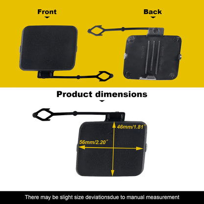 Rear Bumper Tow Hook Cover Towing Eye Cap For BMW X5 E70 2006 2007 2008 2009 2010 51127158447 51127158448