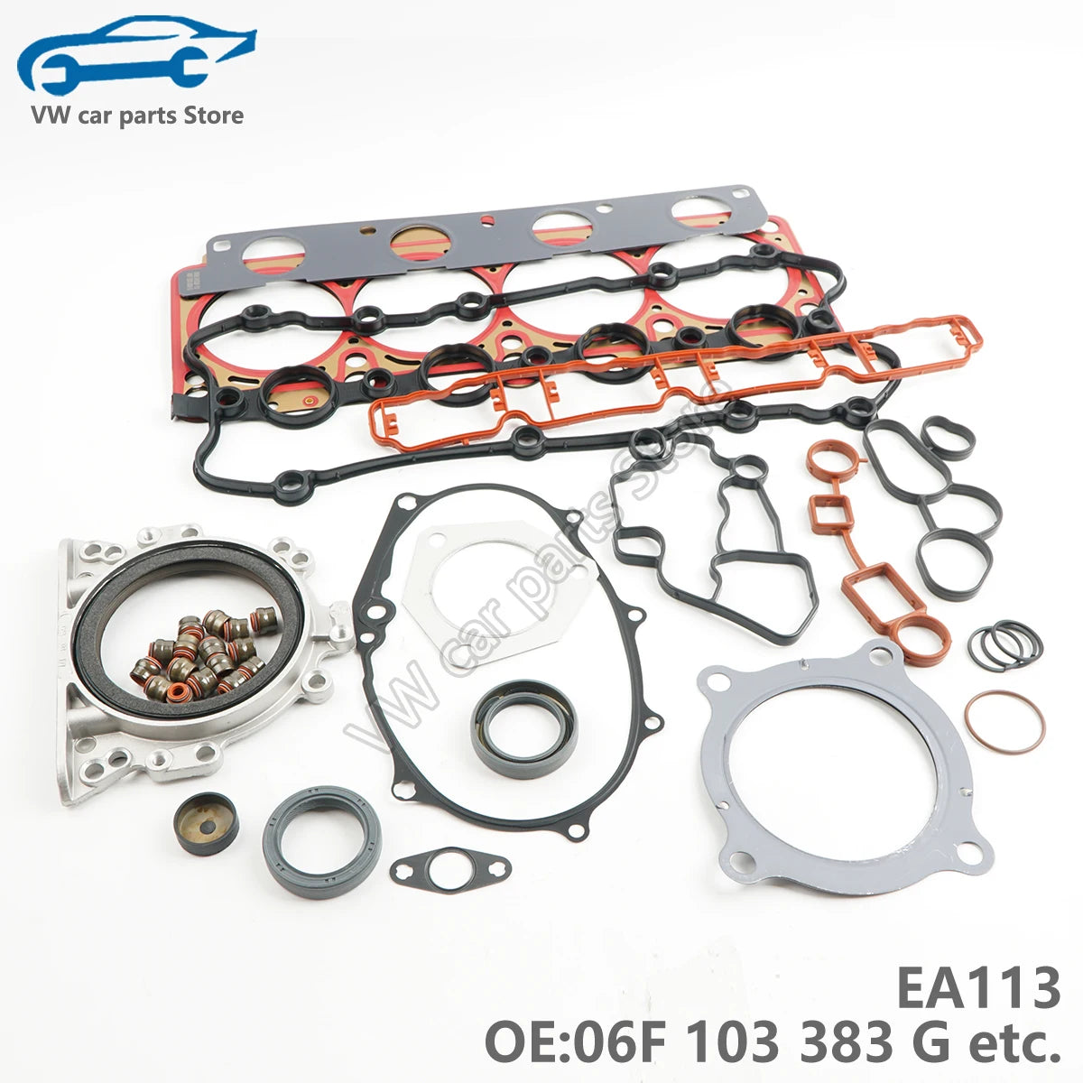 EA113 Engine Gasket Overhaul Kit For A3 A4 A6 Golf Jetta Leon 06F103383G,06F103483D,06L109675C,038103085C,038103085E