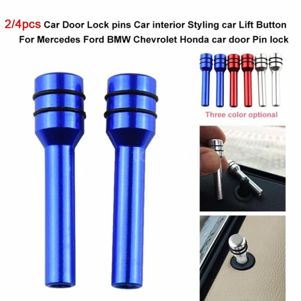 Auto Car Security Door Lock Pins Universal Car Truck Interior for Opel Astra J G Agila Zafira A B Corsa D Insignia Admiral Ascon