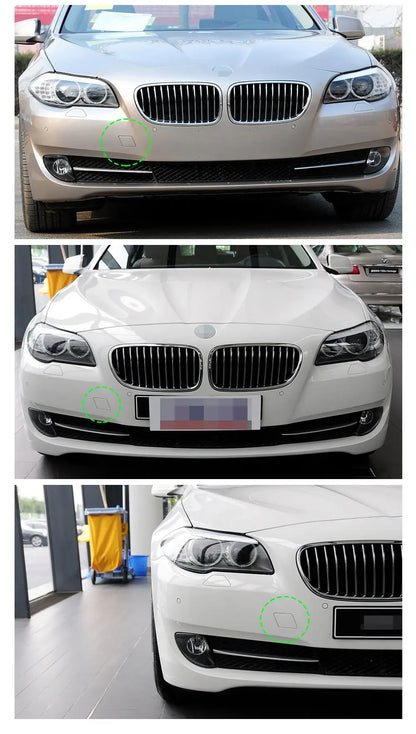 For BMW F10 F11 Car Front Bumper Tow Hook Cover Cap Black For BMW 5 Series 2010-2013 520 523 525 528 530 535 51117246868