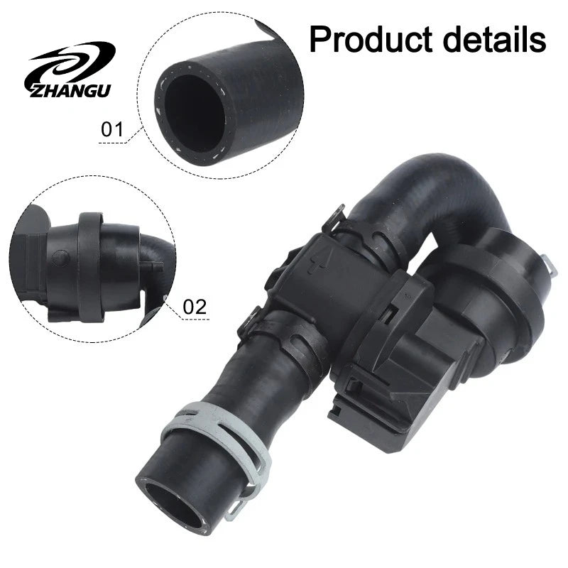Shut-off Valve Engine Coolant Valve OEM A2702001600 Quick Install Easy Installation For Mercedes-Benz Vehicles 2702000300