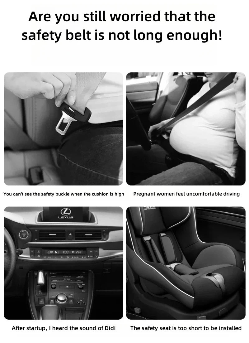 Car Seat Belt Buckle Clip Extender Safety Lock Buckle Accessories For Opel Corsa D Astra Insignia Mokka Adam Combo OPC Vauxhall