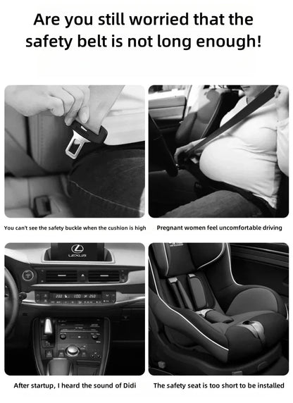 Car Seat Belt Buckle Clip Extender Safety Lock Buckle Accessories For Opel Corsa D Astra Insignia Mokka Adam Combo OPC Vauxhall