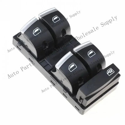 L+ Chrome Master Window Switch Button Panel 4F0959851H For Audi A3 S3 RS3 Q7 New