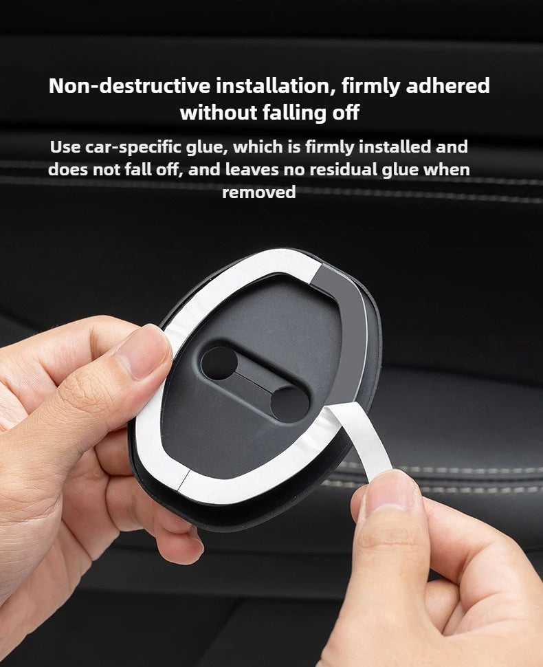4 pcs Extendable Car Door Lock Covers Waterproof Rust-proof Protection For Opel insignia Astra H G J Antara vectra Vivaro Auto