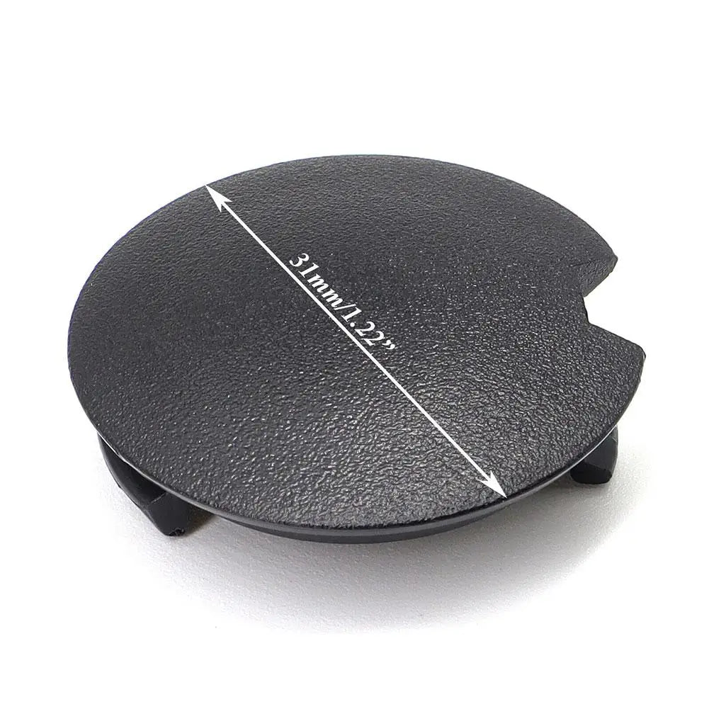 Car Front Rear Bumper Tow Hook Eye Coupler Trailer Cover Cap Plug A4518150122; 4518850122C22A For Smart Fortwo W451 2007-20 R1E2