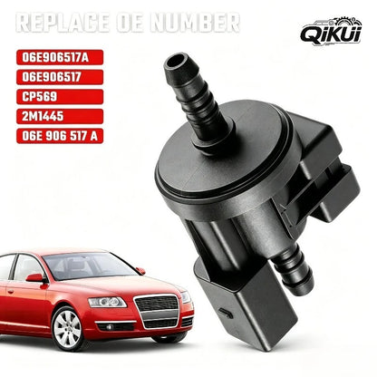 06E906517A EVAP Vapor Canister Purge Valve Solenoid Assembly Compatible With for Volkswagen VW Touareg Audi A4 A6 0280142431