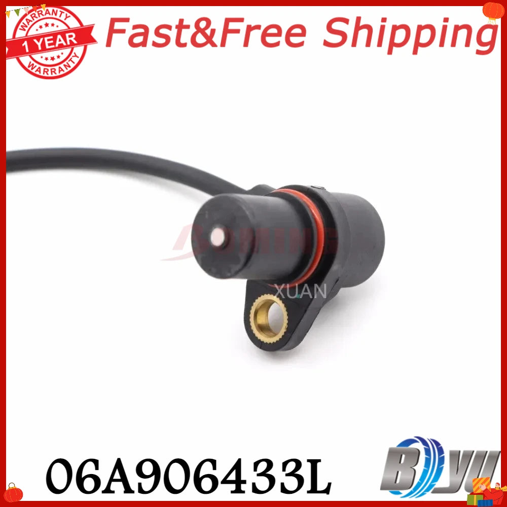 06A906433L 06A906433G 06A906433N Car Crankshaft Position Sensor For AUDI A3 A4 TT For VW BEETLE EOS GOLF GTI JETTA PASSAT