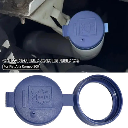 71740943 Car Windshield Washer Fluid Reservoir Tank Cap Lid for Fiat 500 Punto Bravo Doblo Alfa Romeo Abarth 500