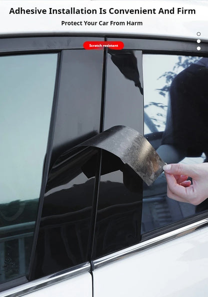 Car Pillar Posts Door Window Trim Stickers Styling For Opel Antara Vauxhall Antara Insignia A Buick For Chevrolet Captiva Sport