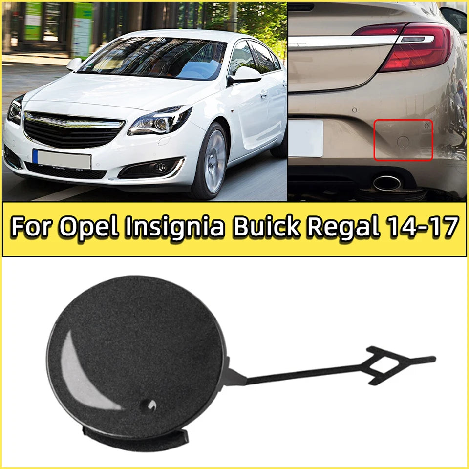 Car Accessories Rear Bumper Tow Hook Eye Cover Cap For Opel Insignia Buick Regal 2014 2015 2016 2017 Towing Hauling Trailer Lid