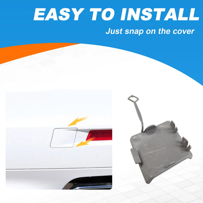 Rear Bumper Tow Hook Cover Cap Towing Eye For BMW 5-Series F10 STANDARD 528i 535d 535i 550i Sedan Accessories 2014 2015 2016