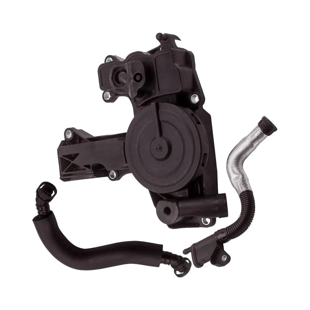 PCV Valve Crankcase Vent Oil Separator Kit Compatible With Audi=A3=A4=A5=Q5=VW=Golf=Jetta=Passat=Tiguan 06H103495AH