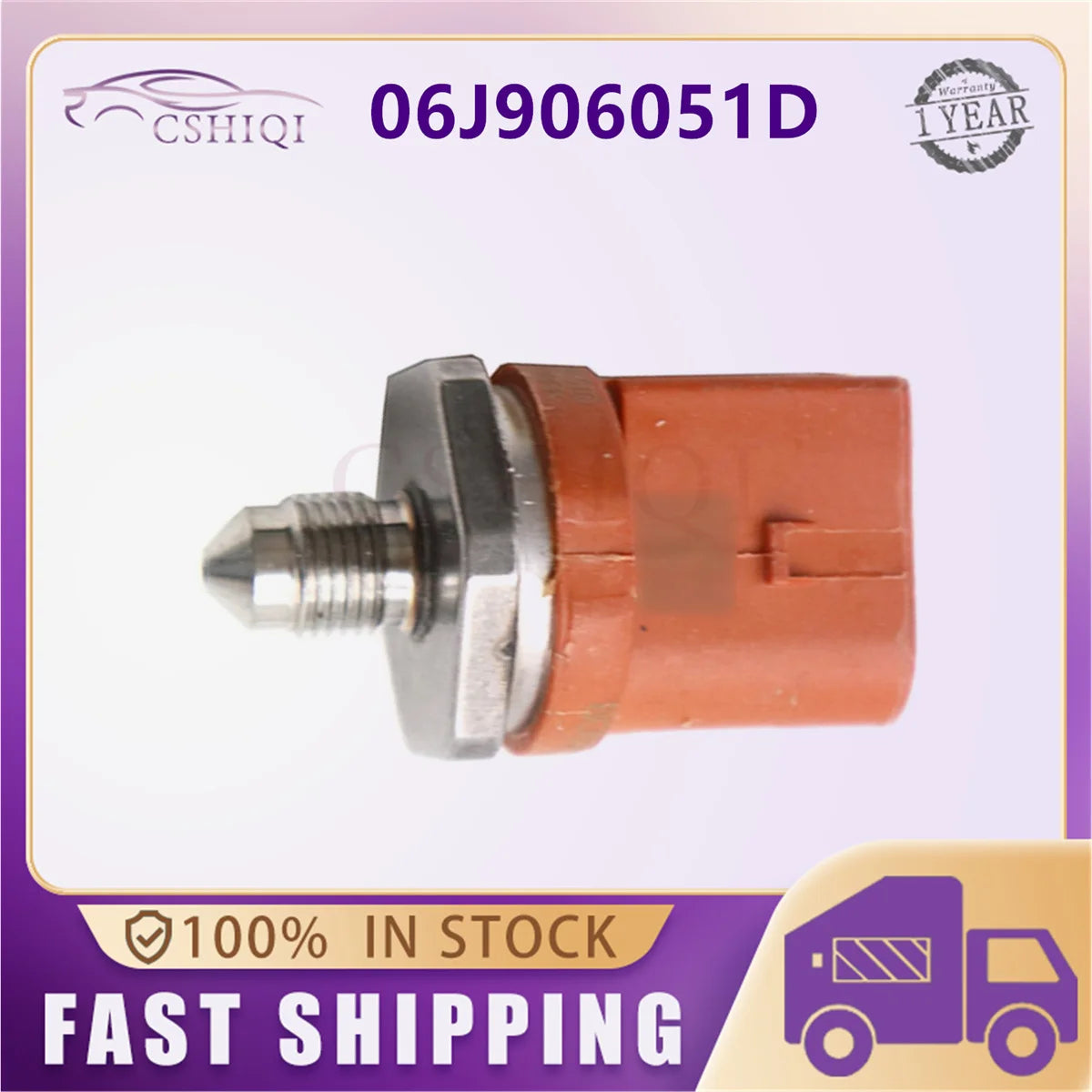 06J906051D Fuel Pressure Sensor For Audi A3 A4 A5 Seat VW Jetta 06J906051B 0261545051 0261545051 0261545050 Car Accessories
