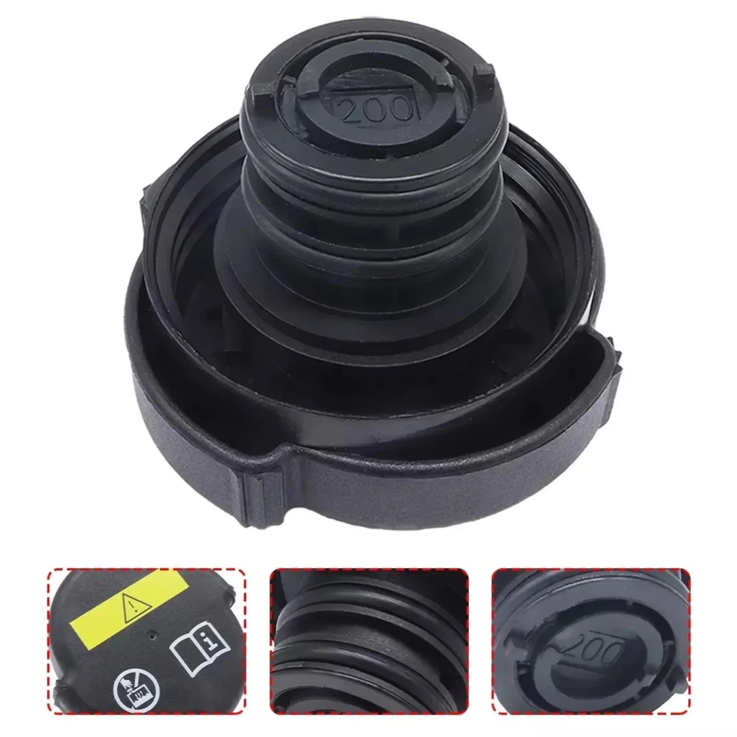 For BMW X3 E83 E83 LCI X5 E53 1998-2006 Radiator Expansion Tank Cap Cover Water Tank Filler Cap Replace Part 17111712669 Car Kit
