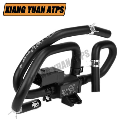 06F906283F 06F906283D Electromagnetic Valve with Pipe For For VW Golf Beetle CC EOS Passat Audi A1 A3 A4 A6 S3 S4 S6 Q3 Q5 TT