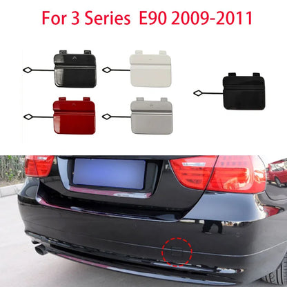 Rear Bumper Towing Hook Cover Shell For BMW 3 2009-2011 E90 LCI 318 320 323 325 328 330 335 Hauling Trailer Cap 51127202673