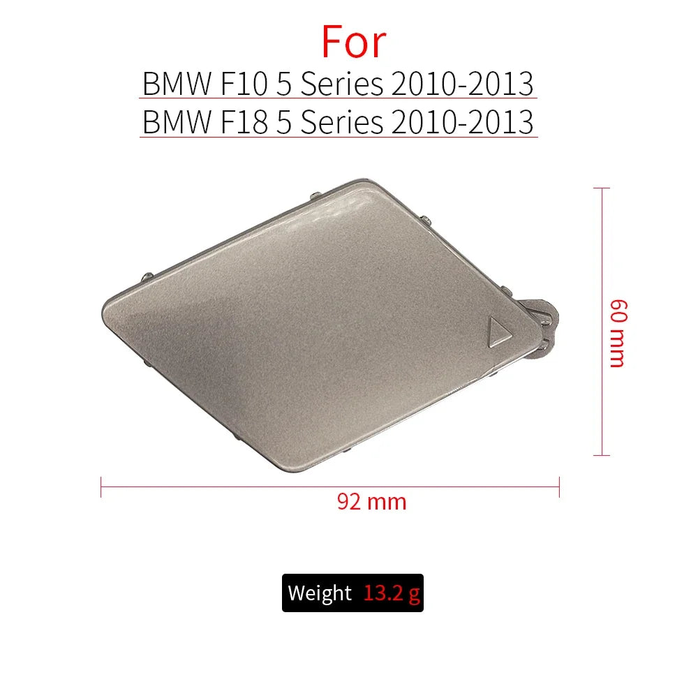 For BMW F10 F11 Car Front Bumper Tow Hook Cover Cap Black For BMW 5 Series 2010-2013 520 523 525 528 530 535 51117246868