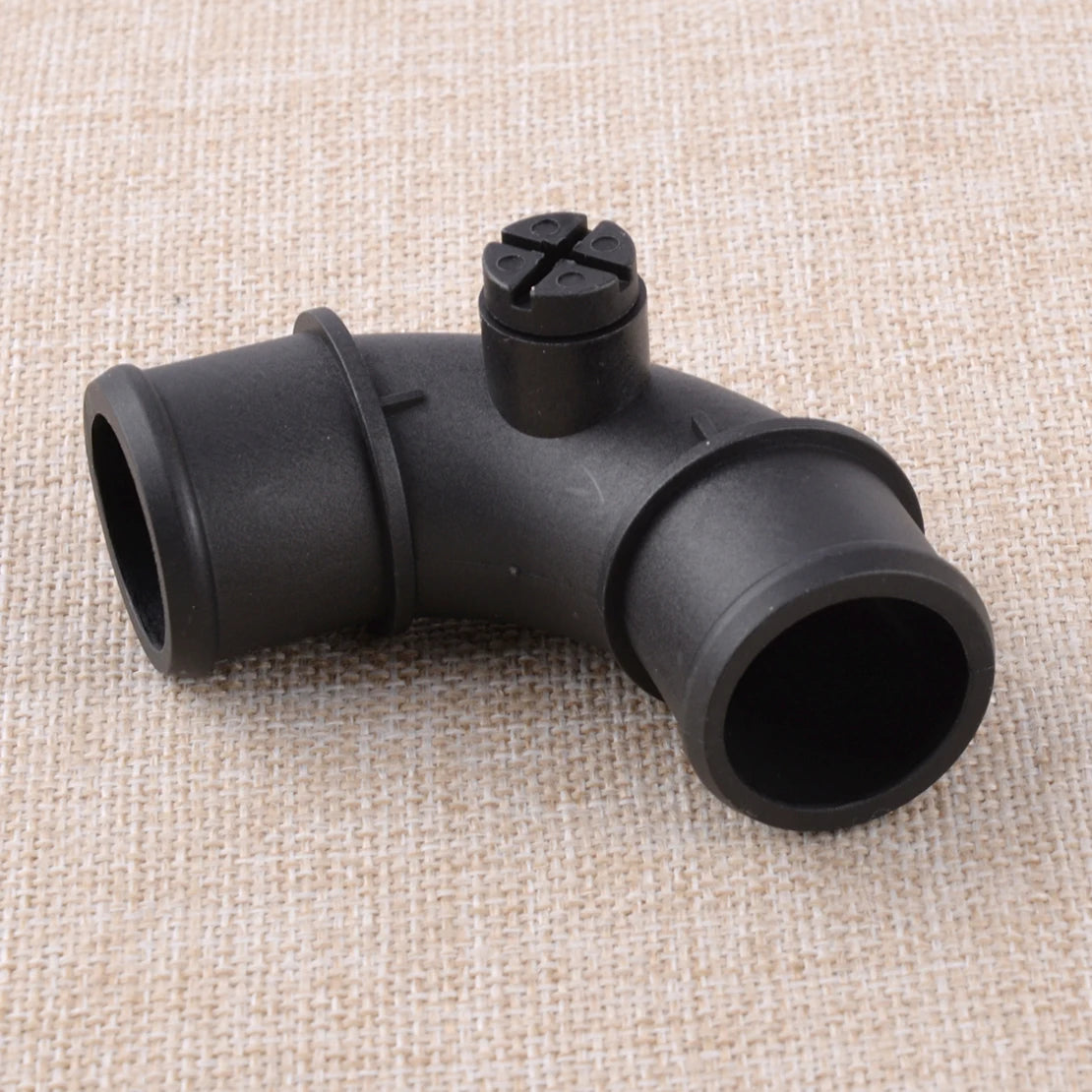 17127515487 Black Car Coolant Water Hose Connector Bleeder Screw Pipe Joint Elbow Fit For Mini Cooper R50 R52 2005 2006 New