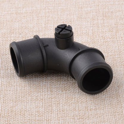 17127515487 Black Car Coolant Water Hose Connector Bleeder Screw Pipe Joint Elbow Fit For Mini Cooper R50 R52 2005 2006 New