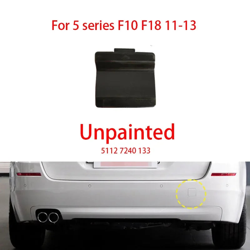 Rear Bumper Trailer Tow Eye Hook Cap Cover For BMW 5 series F10 F18 51127240133