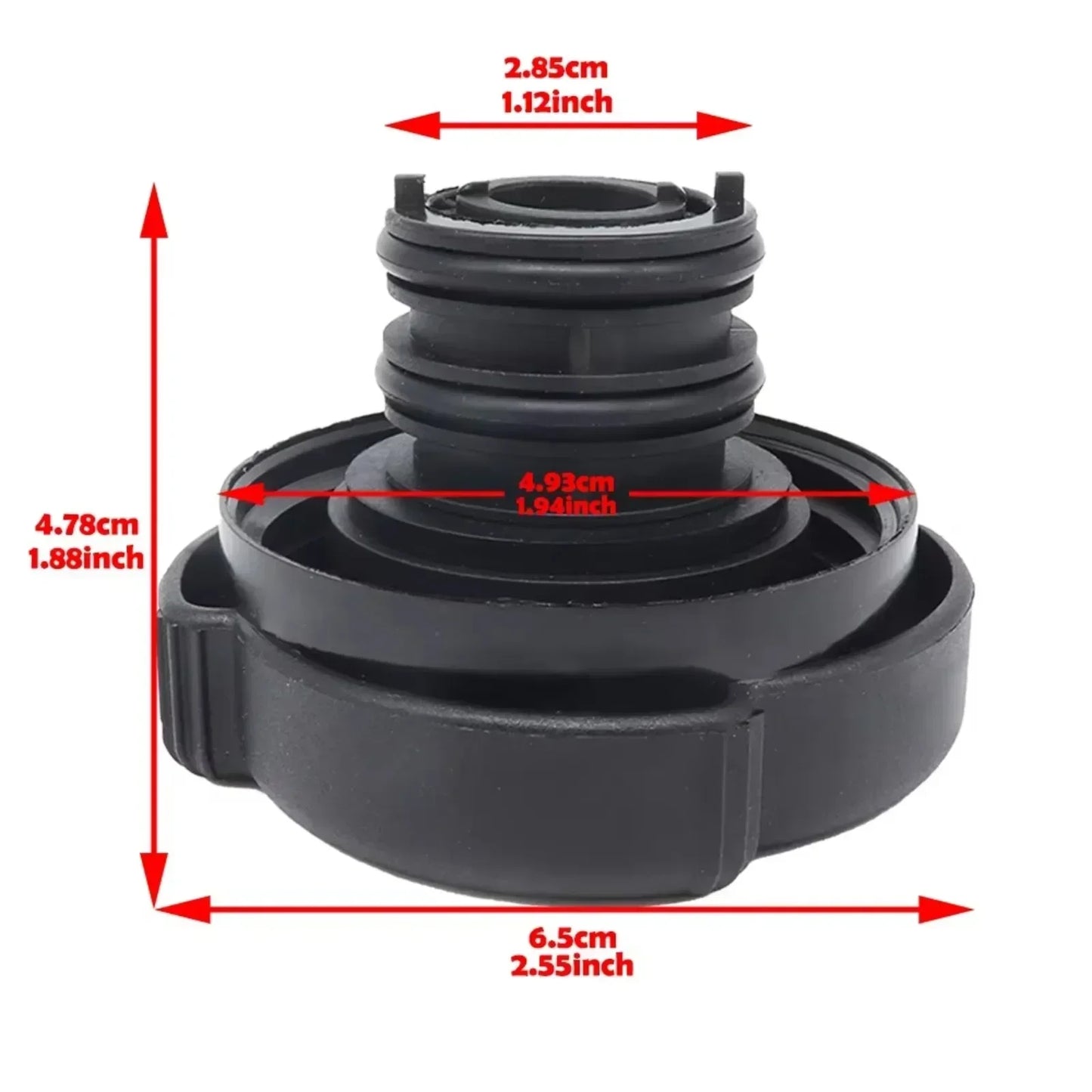 For BMW X3 E83 E83 LCI X5 E53 1998-2006 Radiator Expansion Tank Cap Cover Water Tank Filler Cap Replace Part 17111712669 Car Kit