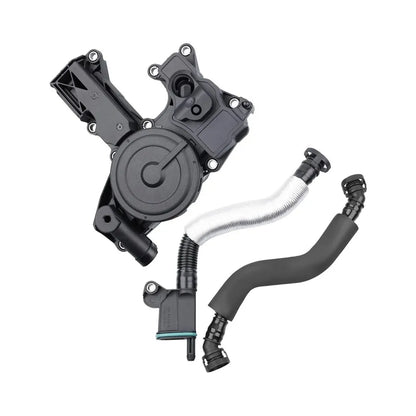 PCV Valve Crankcase Vent Oil Separator Kit Compatible With Audi=A3=A4=A5=Q5=VW=Golf=Jetta=Passat=Tiguan 06H103495AH