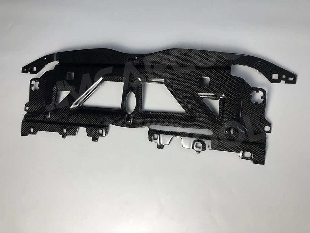 JMCARCOOL Car Water Tank Upper Front Bumper Engine Hood Protector Cap Dry Carbon Fiber For BMW G87 M2 G80 M3 G82 G83 M4 2021+