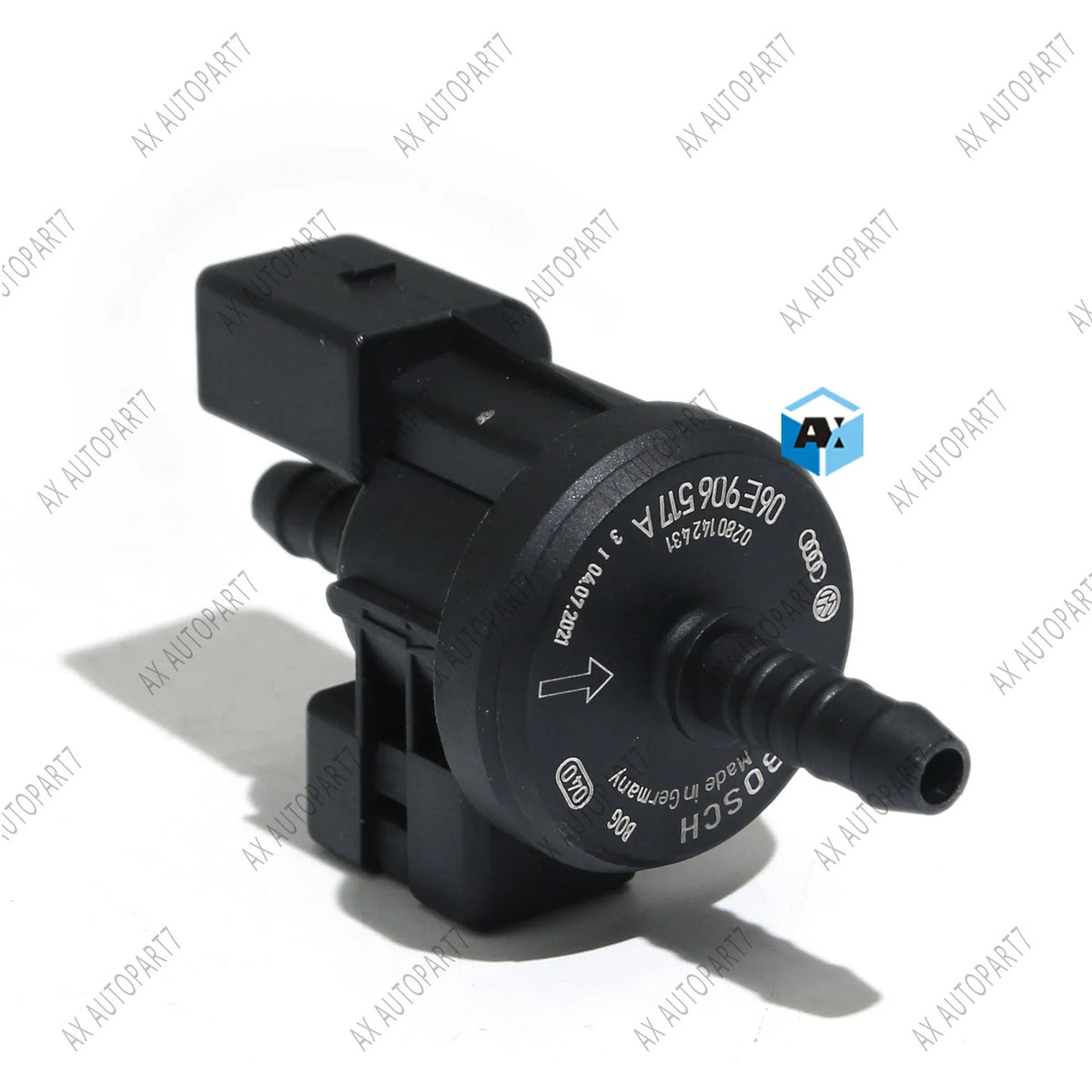 2025 New Brand direct sale EVAP Vapor Canister PURGE Solenoid VALVE 0280142431 For AUDI VW Air Bypass Valve 06E906517A