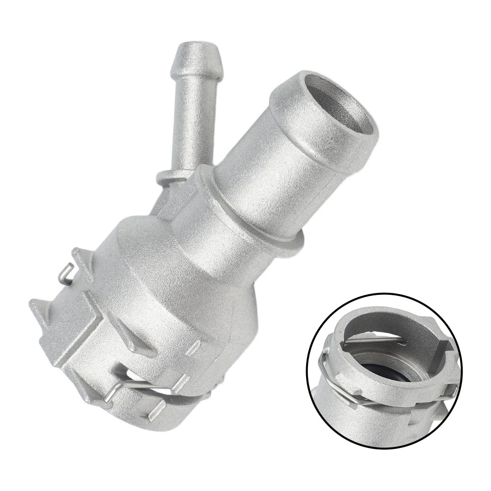 Engine Bay Aluminium Coolant T-Joint Fitting for Golf 2010-2014 For Jetta 2005-2018 For Passat 2006-2013 1K0122291C