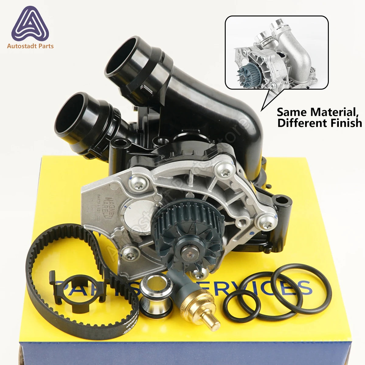 Car Water Pump Repair Set for VW Golf Jetta GLI GTI MK6 Passat B7 Tiguan CC A3 A4 A5 Q3 Q5 TT 1.8T 2.0T 06H121026 06H121026AB.