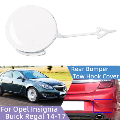 For Opel Insignia Buick Regal 2014 2015 2016 2017 Car Accessories Rear Bumper Tow Hook Eye Cover Cap Towing Hauling Trailer Lid