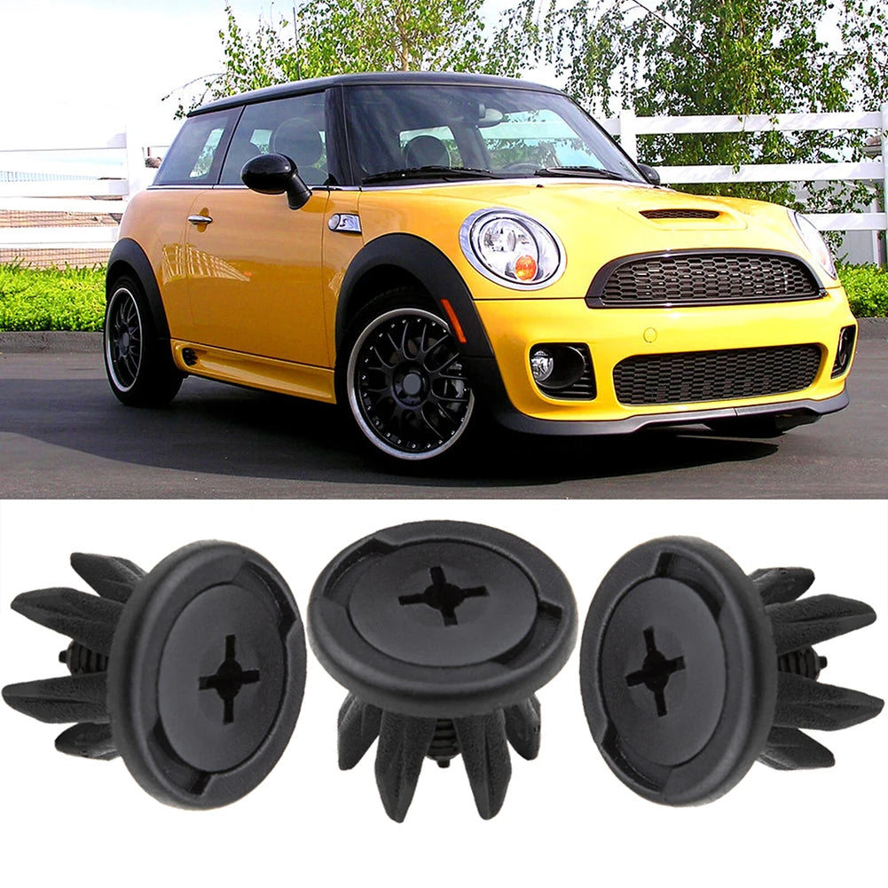 Secure and Easy Installation Inner Wheel Arch Liner Fastener Clips for BMW For Mini For Cooper R50 R52 Set of 30