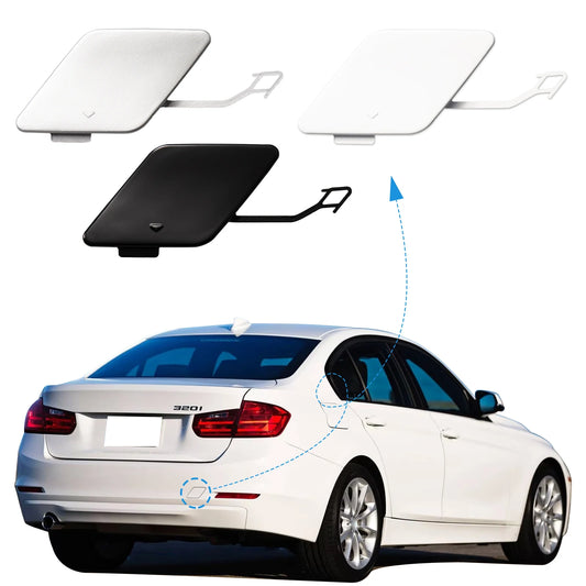 Rear Bumper Tow Hook Cover Cap Towing Eye For BMW F30 3 Series 320i 328i 335i Accessories 2012-2015 51127312748 51127301464